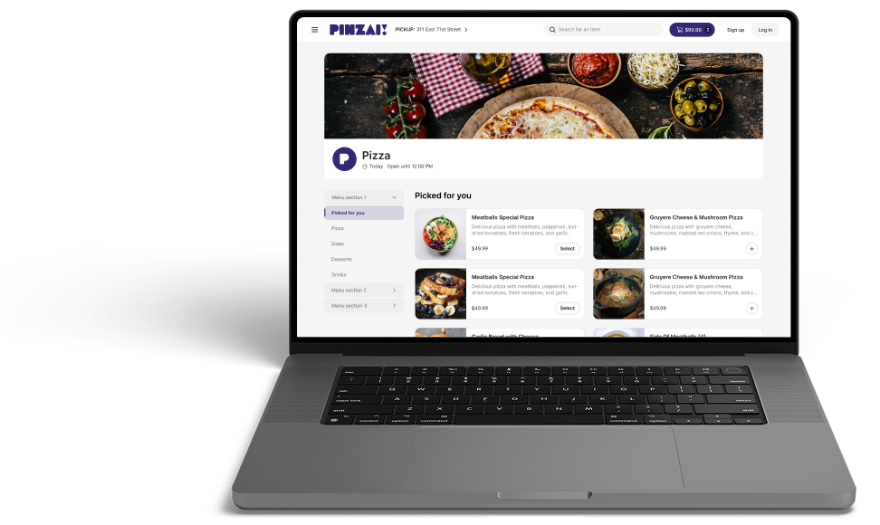 web ordering
